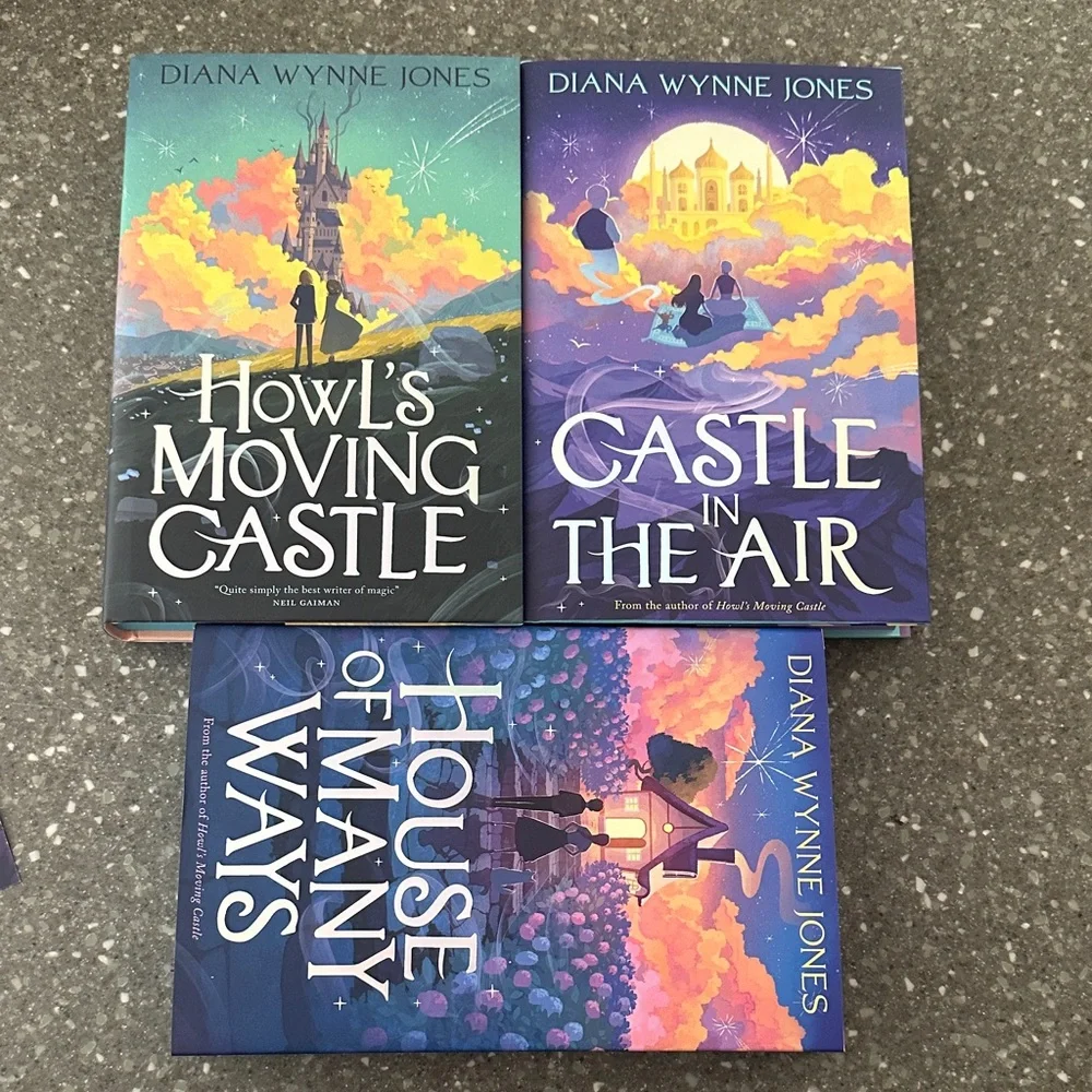 Fairyloot howls moving castle Diana Wynne Jones Fantasy Book Set - Picture 1 of 11